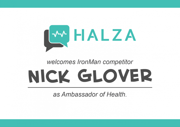 Halza to welcome IronMan competitor Nick Glover as Ambassador of Health