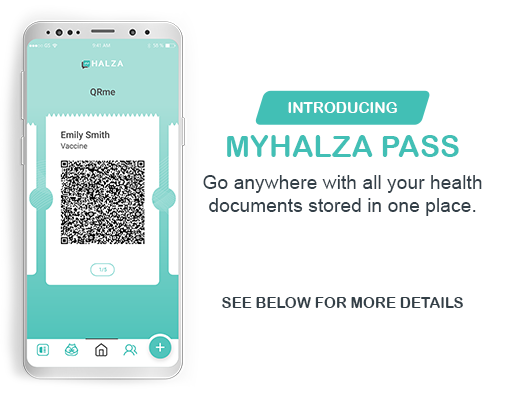 Health Data Management App - Halza